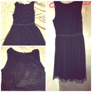 Black, junior small sized dress.